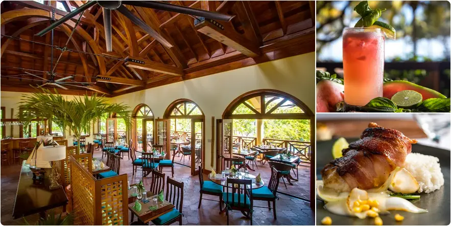 Singanga Restaurant at Hamanasi Resort - Belize